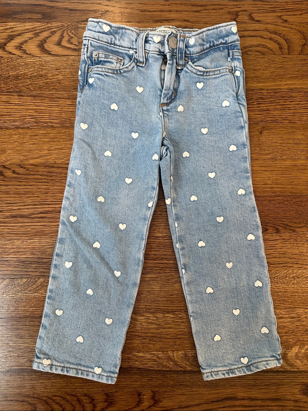 J.Crew Crewcuts Heart Jeans